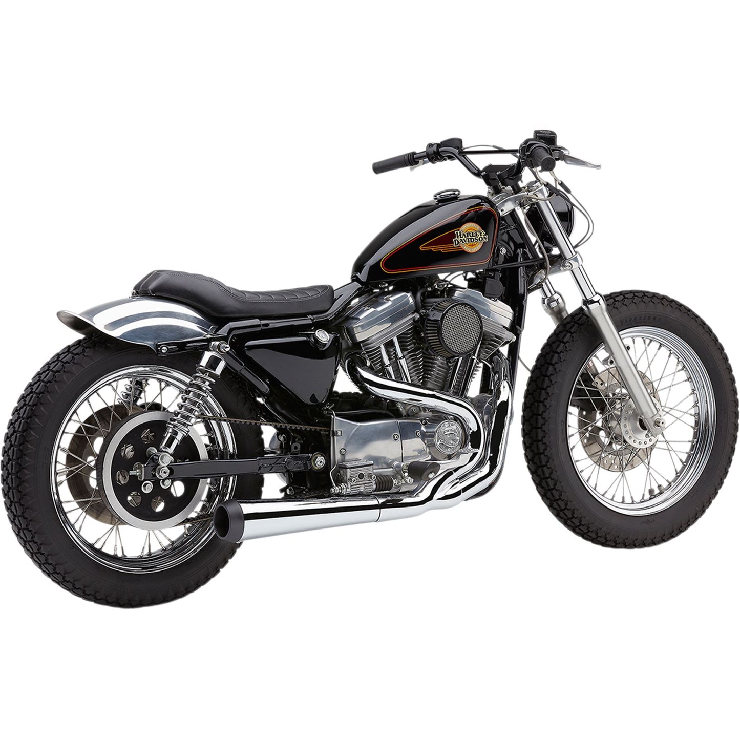 Cobra El Diablo Exhaust - Chrome - 4" - '86-'03 XL 6471_361660
