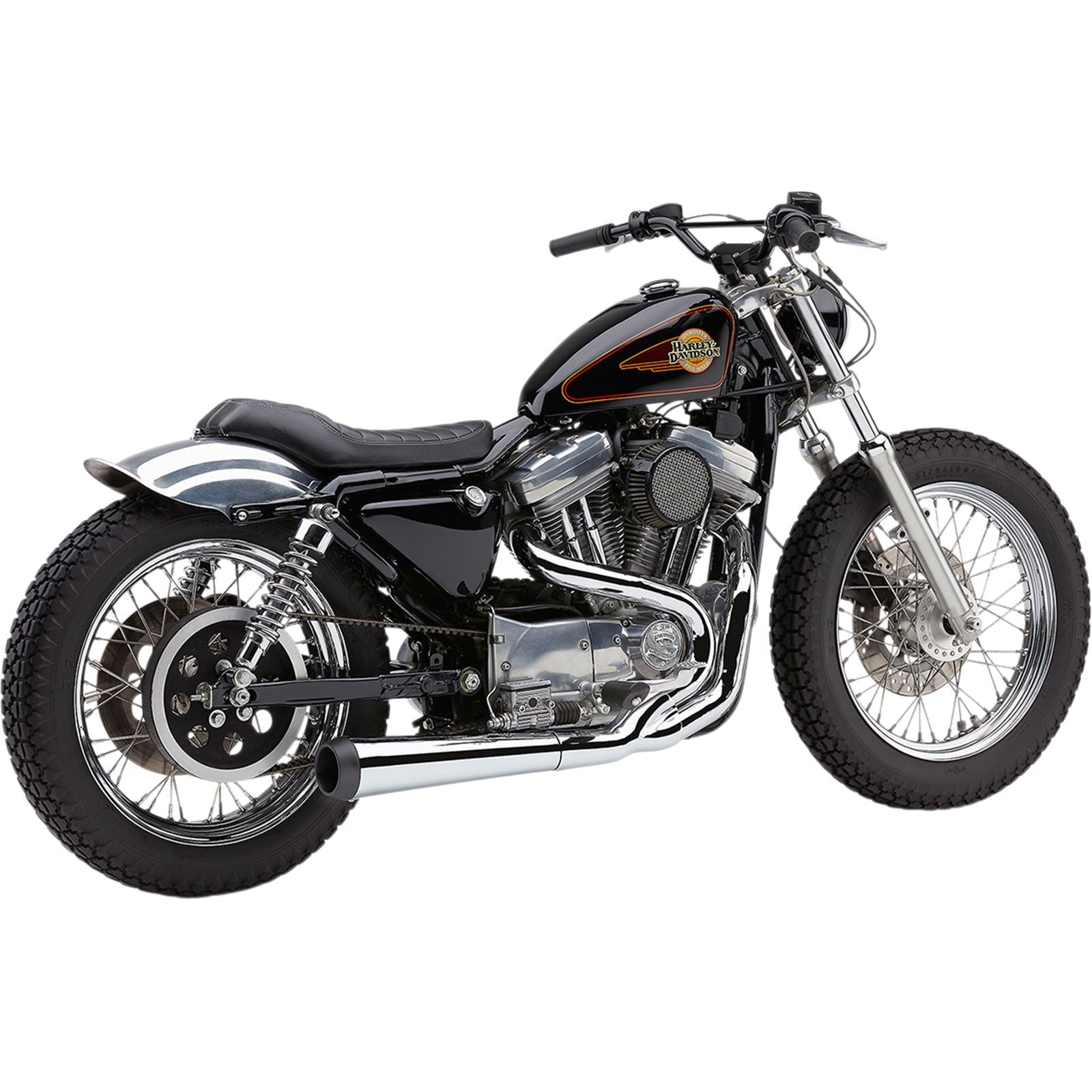 Cobra El Diablo Exhaust - Chrome - 4" - '86-'03 XL 6471_361660