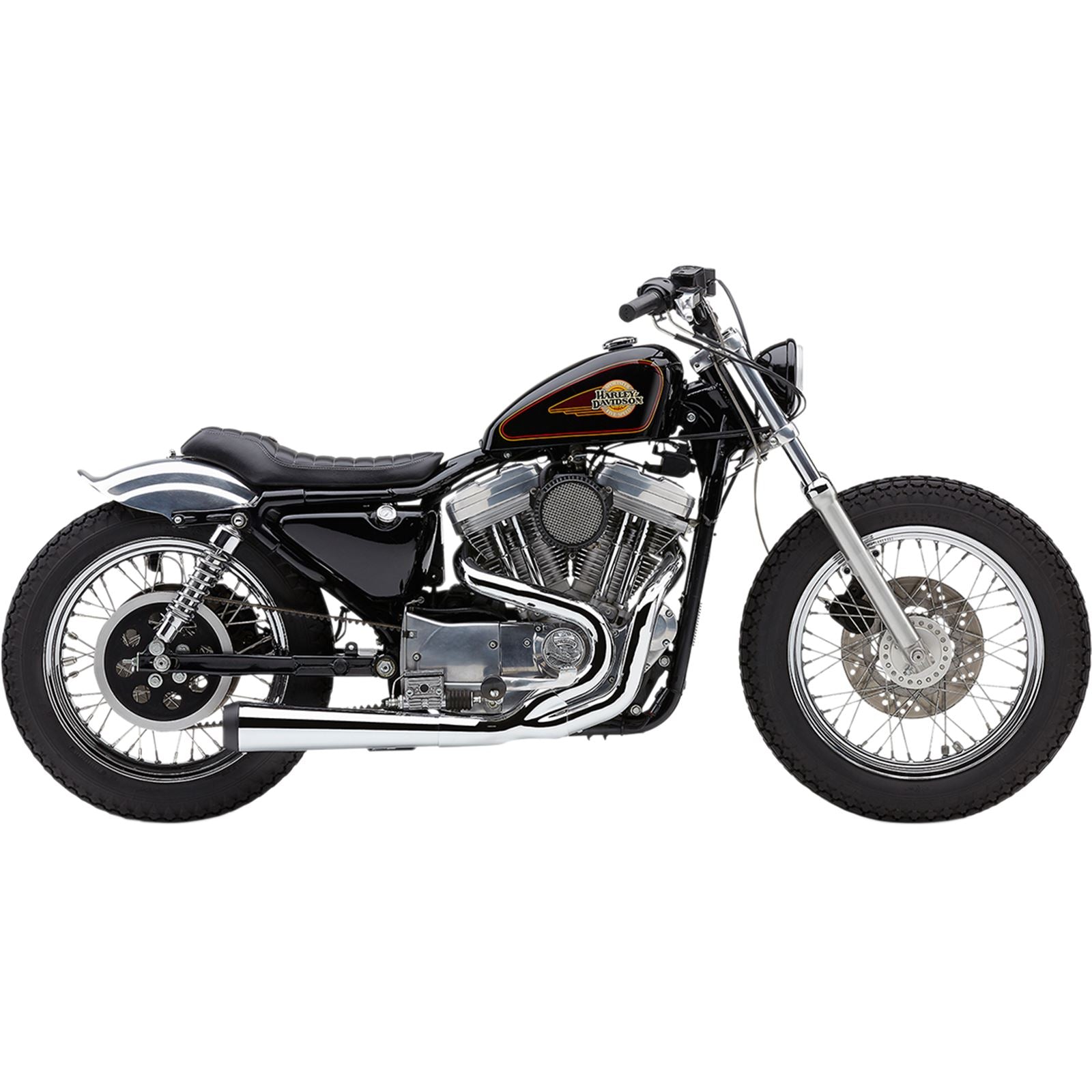 Cobra El Diablo Exhaust - Chrome - 4" - '86-'03 XL 6471_361662