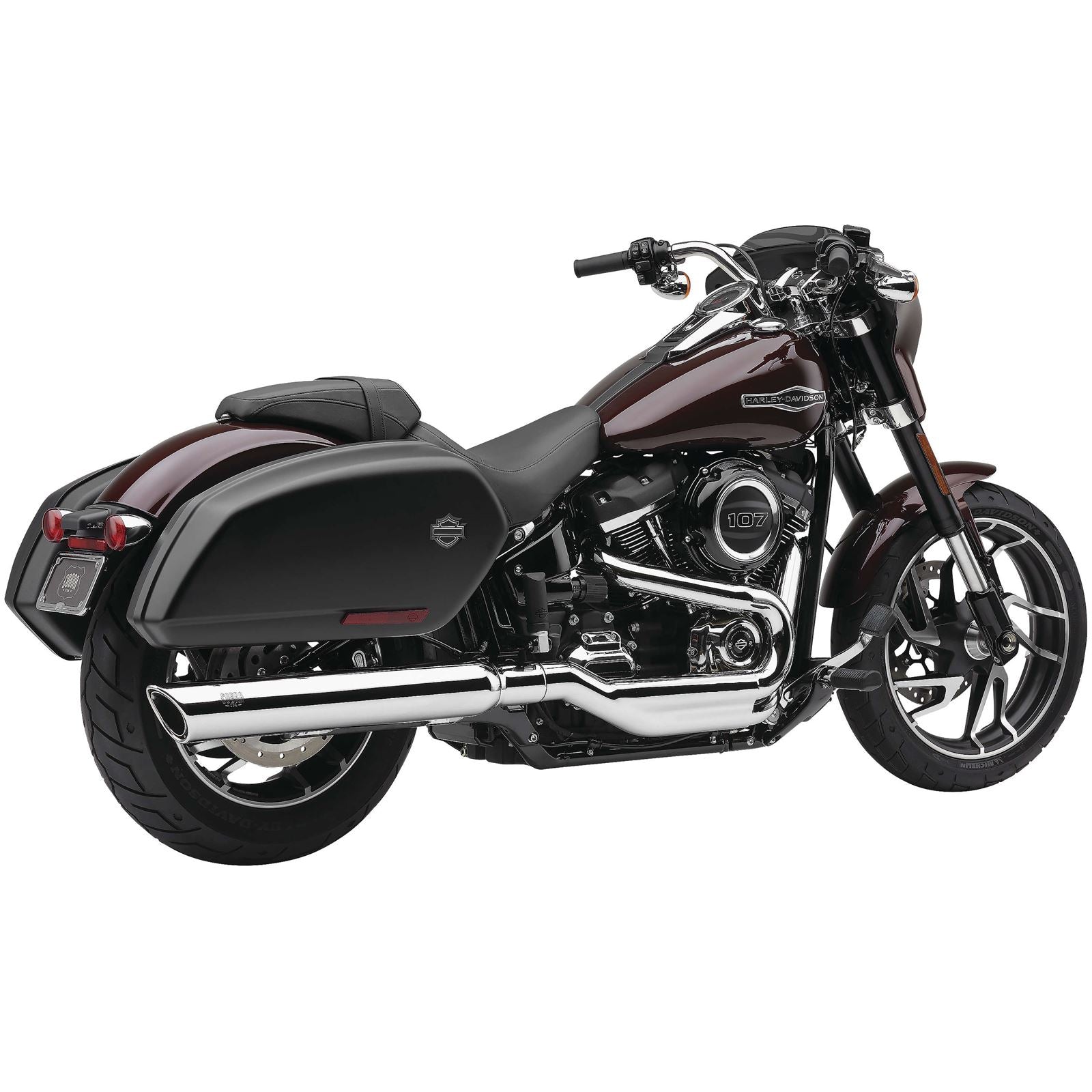 Cobra 909 Twin Muffler - Chrome - '18-'20 FLSB 6520_120765