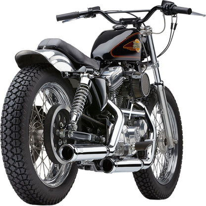 Cobra Neighbor Hater Mufflers - Chrome - For Harley XL '86-'03 6036_361923