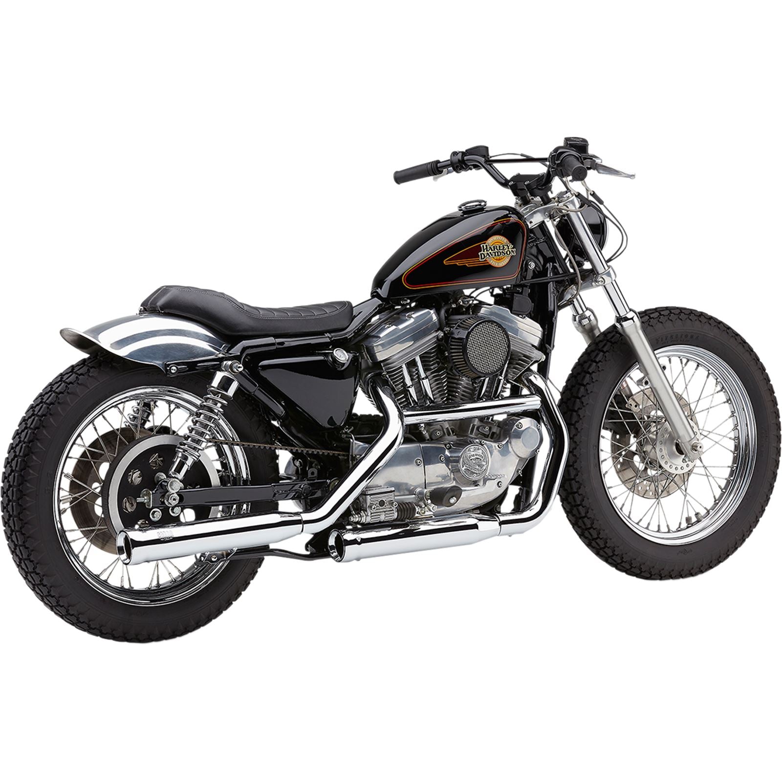 Cobra Neighbor Hater Mufflers - Chrome - For Harley XL '86-'03 6036_361925
