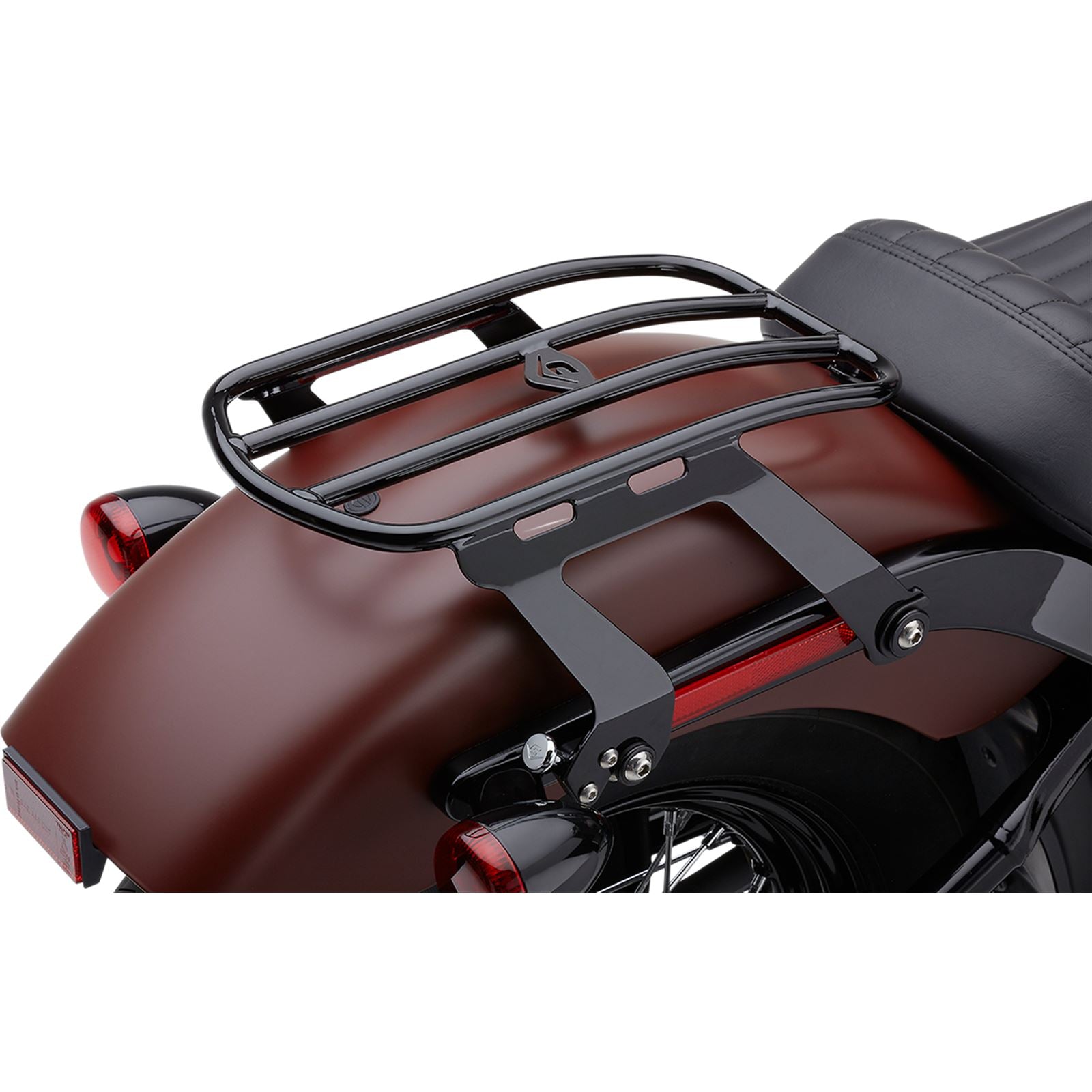 Cobra Detachable Luggage Rack for select Harleys - '18 - '20 - Black  602-2510B_361372