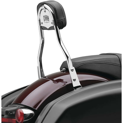 Cobra Backrest Kit - 14" - Chrome - FLSB 602-2011_120769