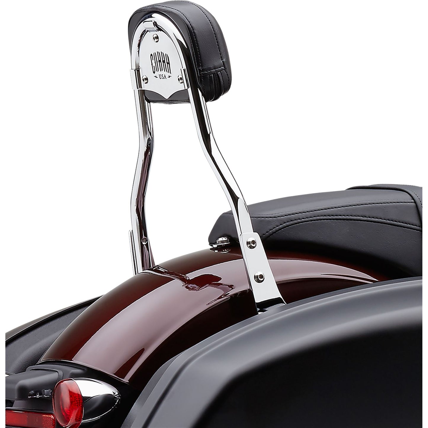 Cobra Backrest Kit - 14" - Chrome - FLSB 602-2011_361295
