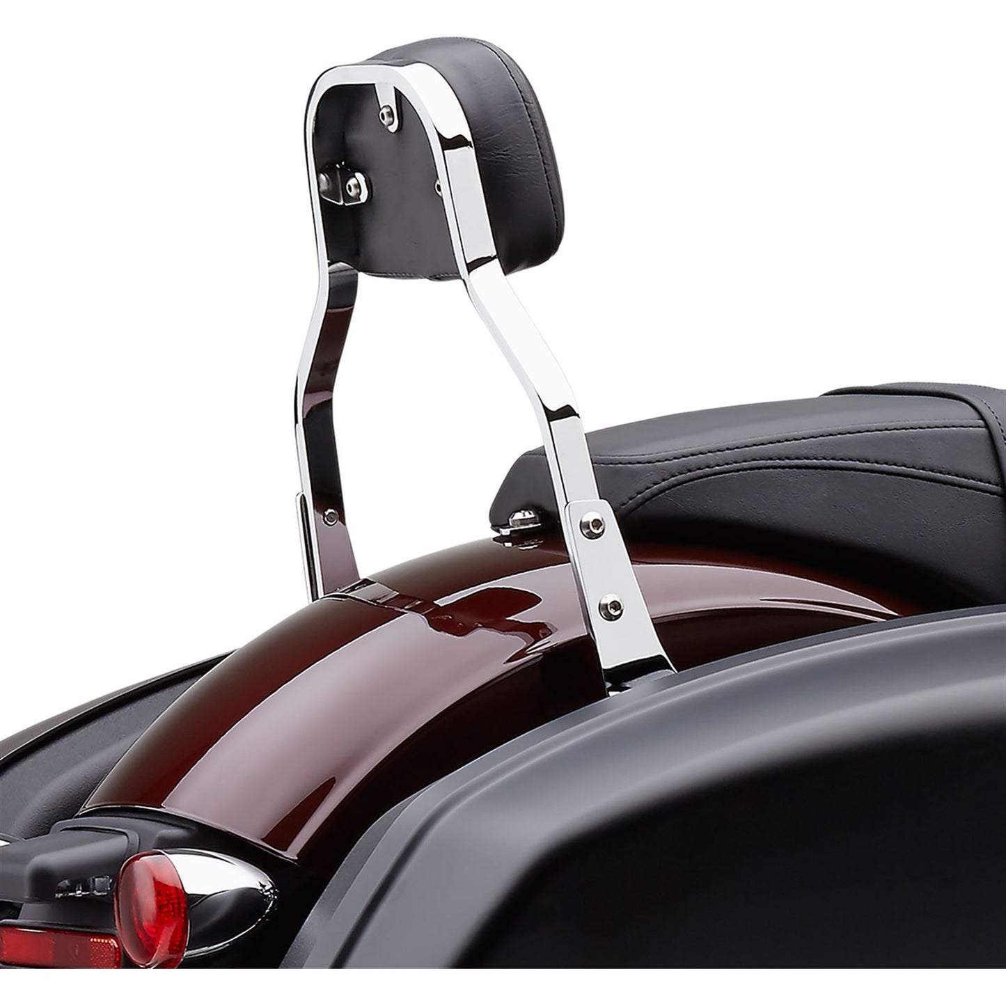 Cobra Backrest Kit - 11" -  Chrome - FLSB 602-2031_361297