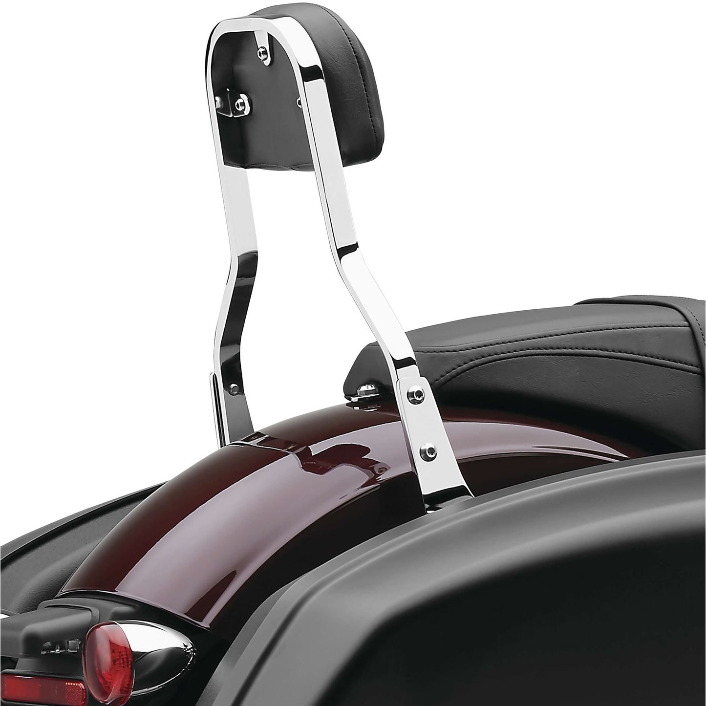 Cobra Backrest Kit - 14" - Chrome - FLSB 602-2051_120773