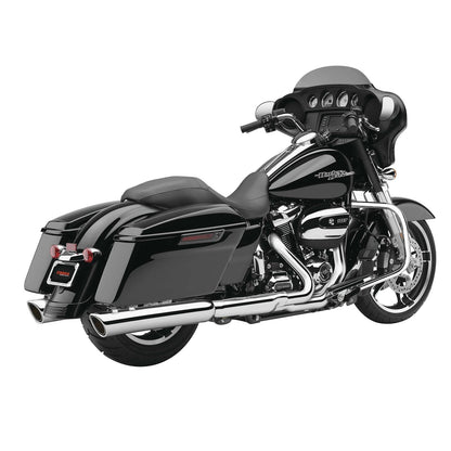 Cobra 909 Slip-On Mufflers - Chrome - '17-'20 FL 6108_120777