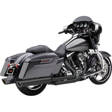 Cobra 909 Slip-On Mufflers - Black - '17-'20 FL 6108RB_361855