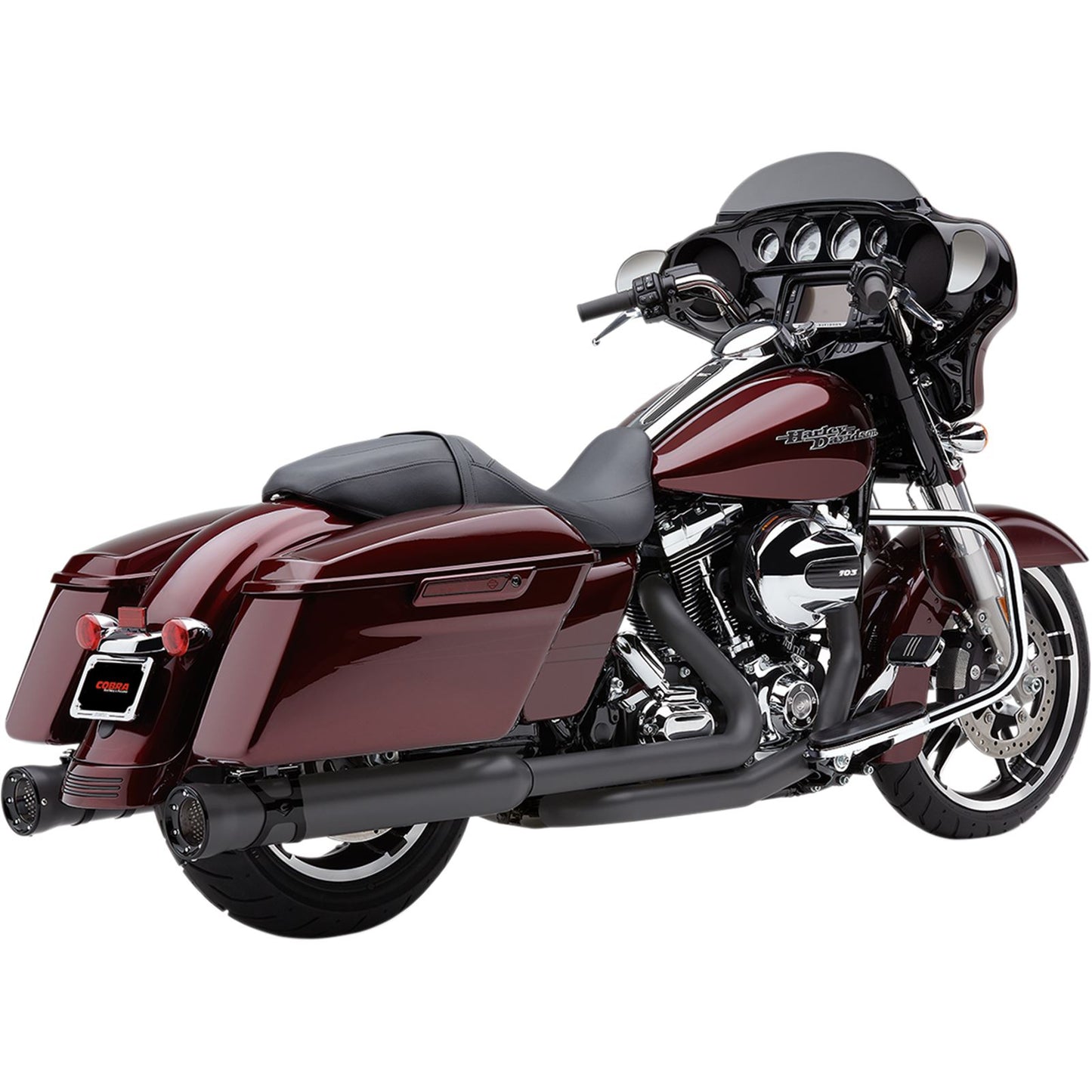 Cobra Race Pro Mufflers - Black - '17-'20 FL 6216RB_361860