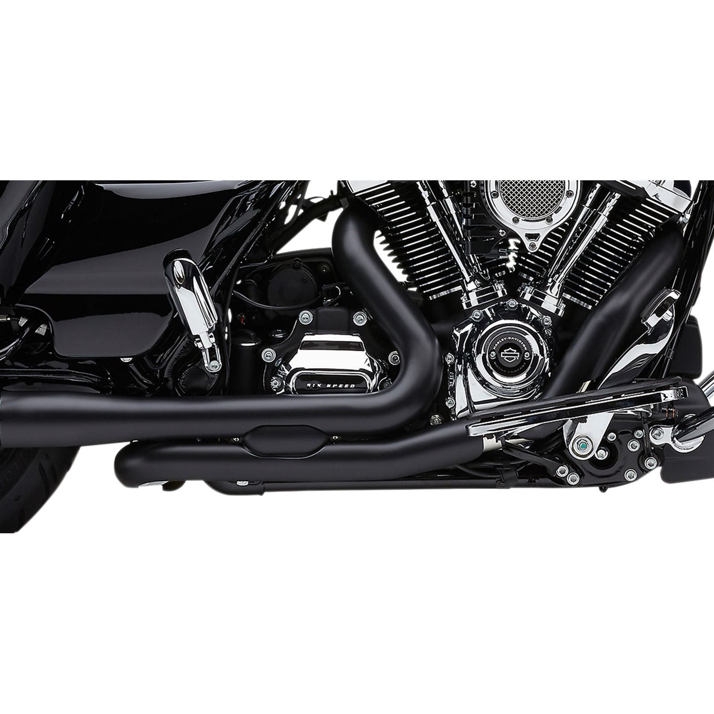 Cobra Pro Chamber Headpipes - Chrome 6255RB_361961