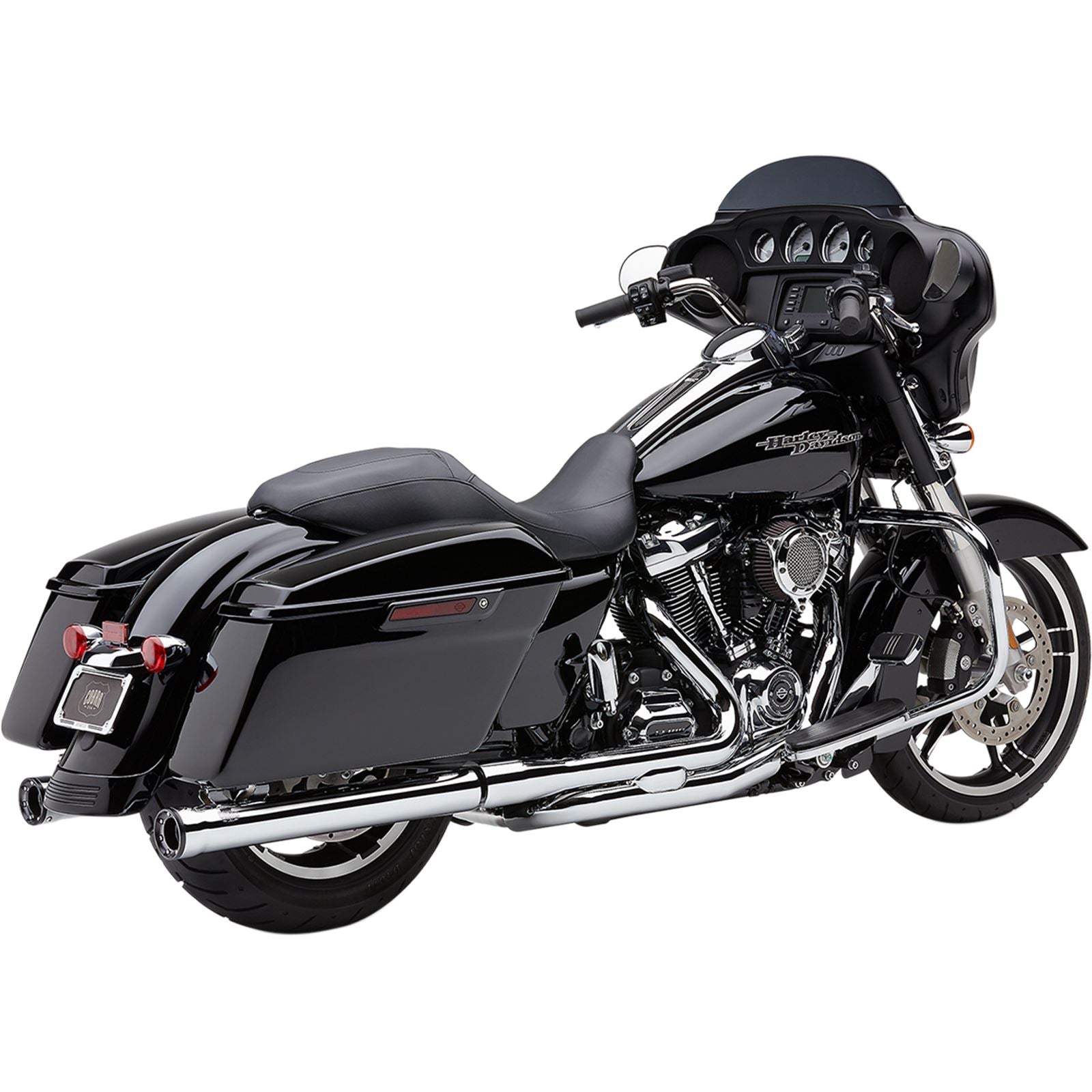 Cobra RPT 3" Mufflers - Chrome - '17-'20 Bagger 6071_361879