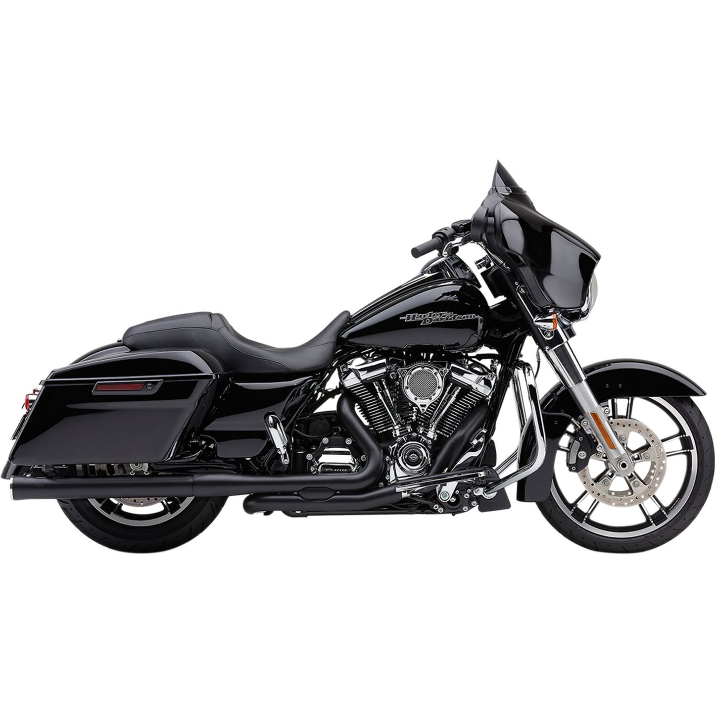Cobra RPT 3" Mufflers - Black - '17-'20 Bagger 6071RB_361881