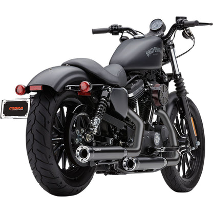 Cobra 3" RPT Mufflers - Black - '14-'20 XL 6081RB_361843