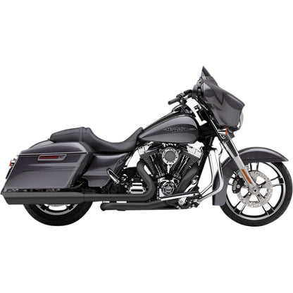 Cobra 909 4" Mufflers - Black - '95-'16 Bagger 6106RB_361845