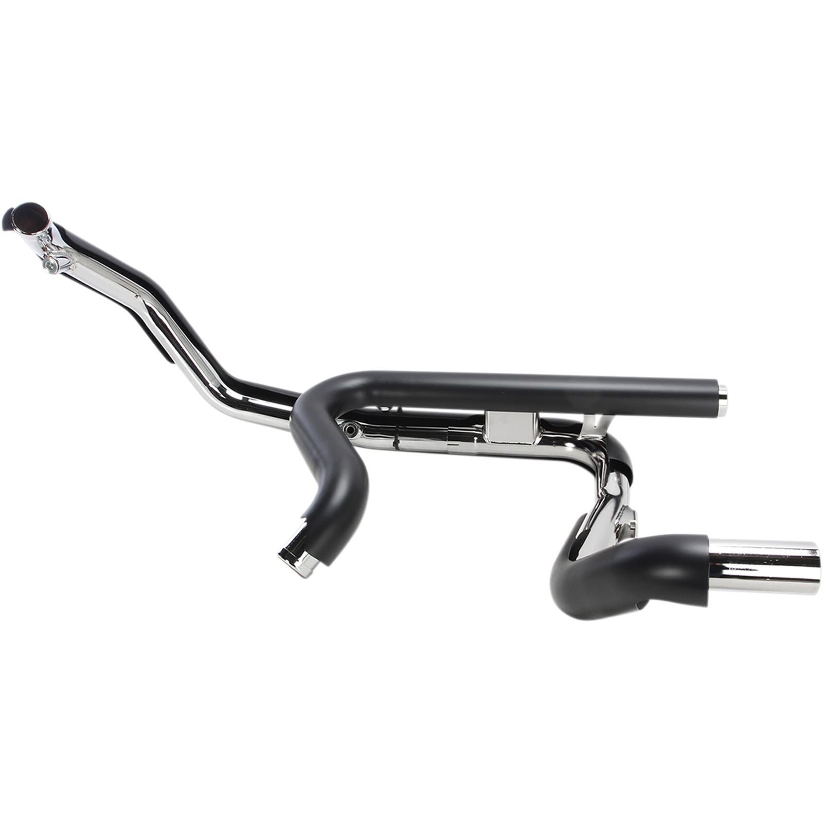 Cobra Dual Bung Powerport Dual Headpipes - Black 6253DBRB1_361952