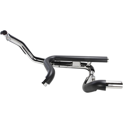 Cobra Dual Bung Powerport Dual Headpipes - Black 6253DBRB1_361952