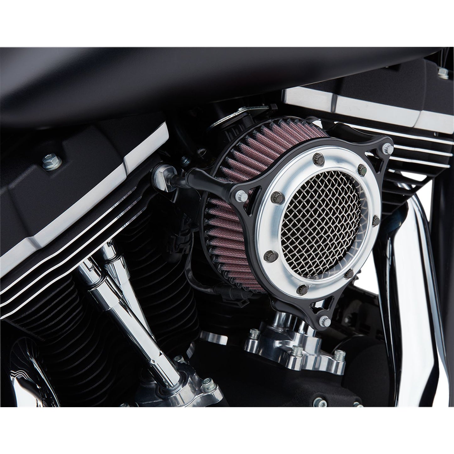 Cobra Air Intake RPT Chrome/Black Softail 606-0104-05CB_360696