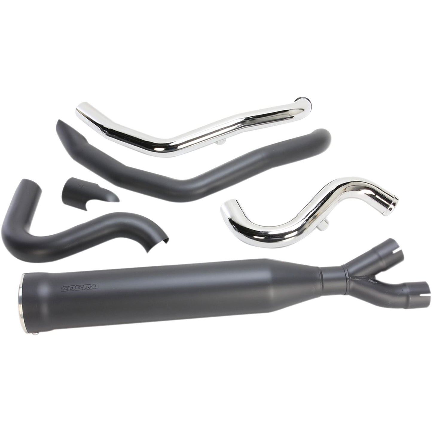 Cobra Power Pro RPT Exhaust - Black - '12-'17 Dyna 6468B_361510