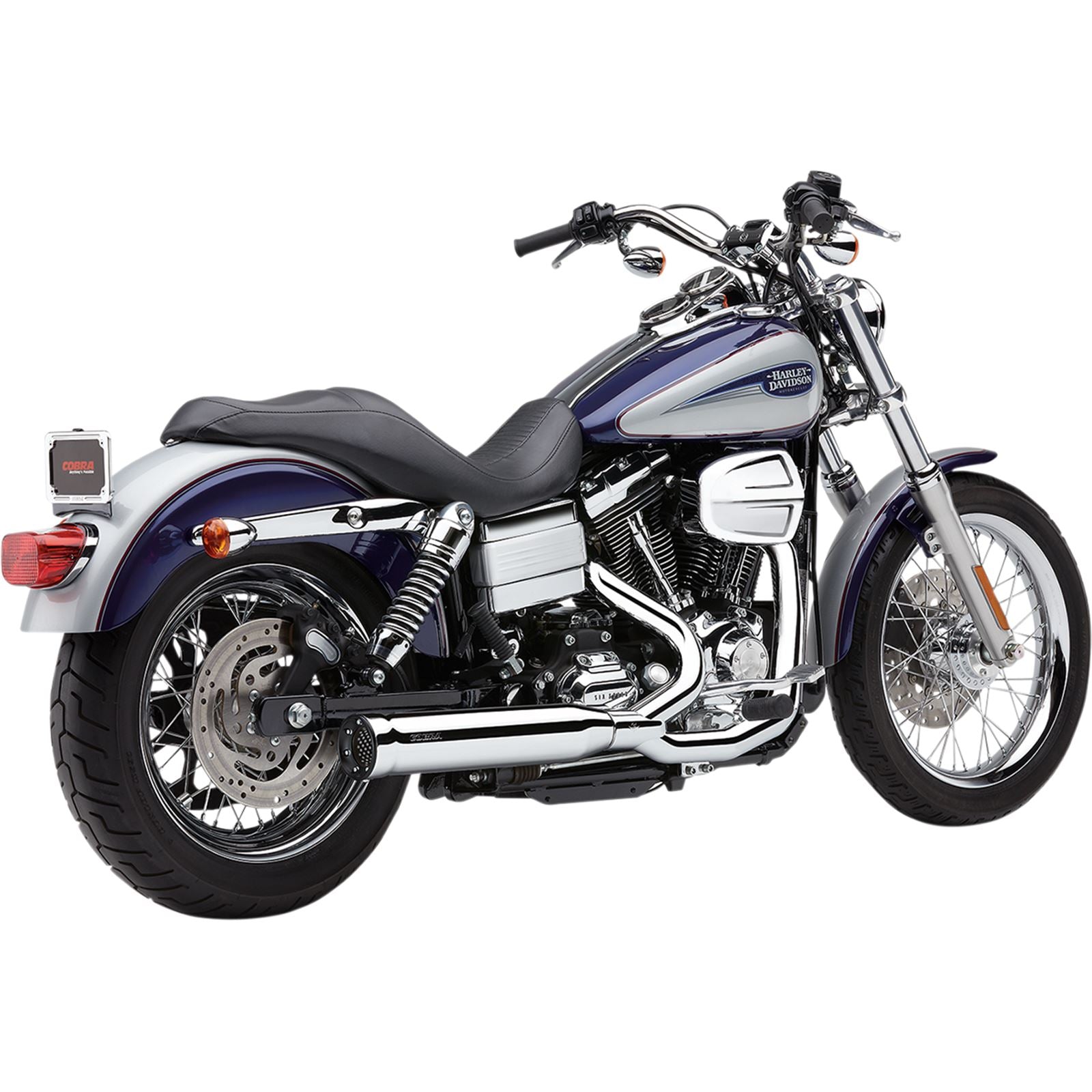 Cobra Power Pro RPT Exhaust - Chrome - '12-'17 Dyna 6468_361507