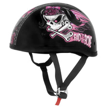 Skid Lid Helmets Original Lethal Threat Bad to the Bone Helmet - Black/Pink - 2XL 646949_513432
