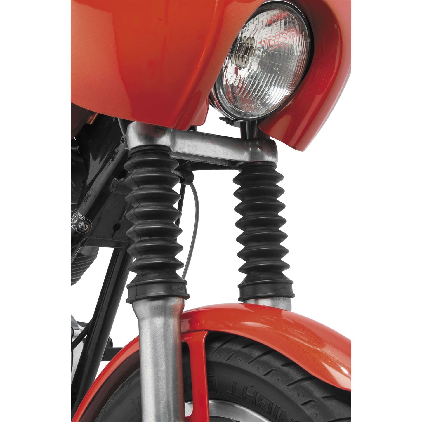 Biker's Choice 39mm Black Fork Boots - Pair 666760_121210