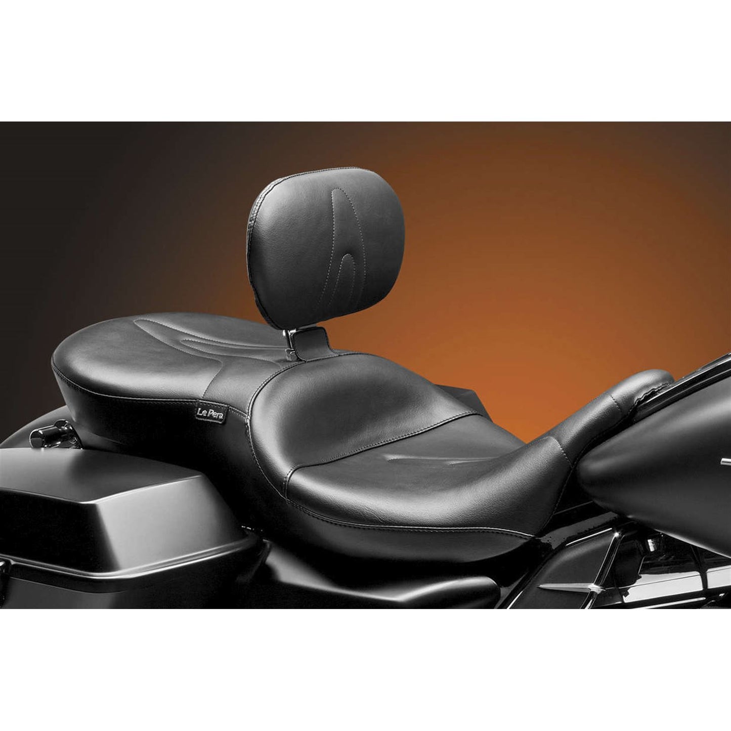 Le Pera Route 66 Touring Seat with Backrest 08-17 FL LK-767BR_121739