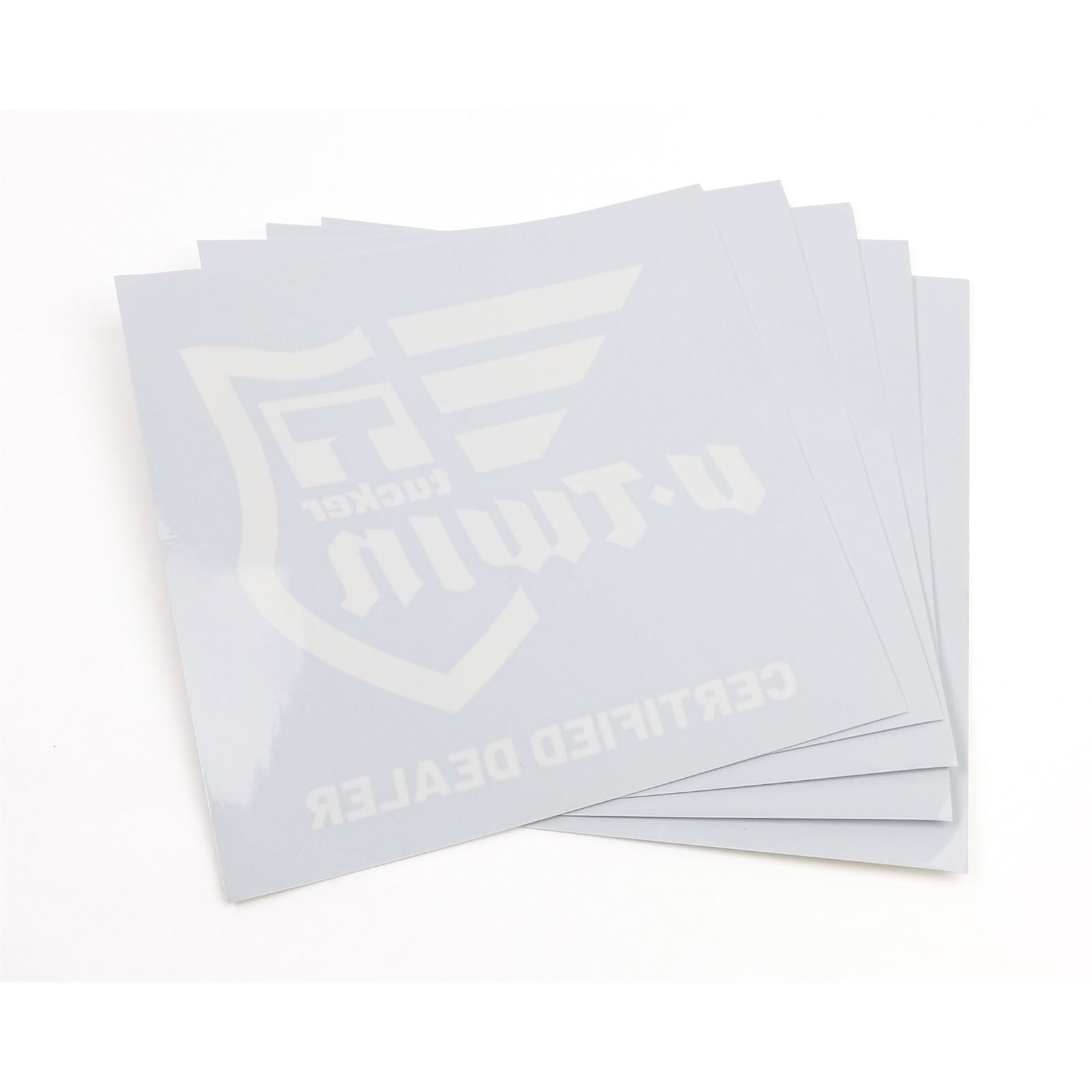 Tucker Rocky V-TWIN Window Cling [MPN: VWC]_1442378