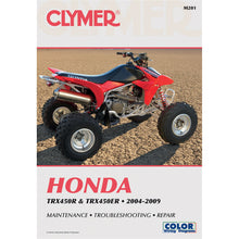 Clymer Manual for Honda TRX450/450ER [MPN: M201]_359938