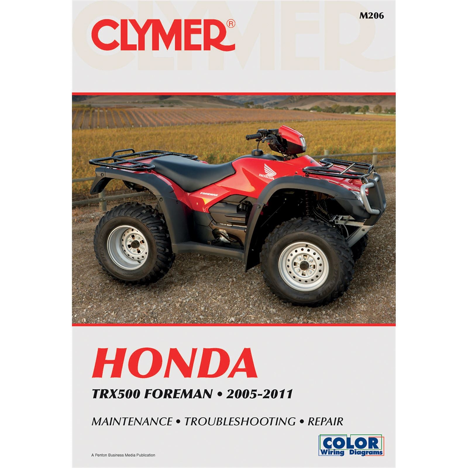 Clymer Manual for Honda TRX500 '05-'11 [MPN: M206]_359939