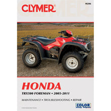 Clymer Manual for Honda TRX500 '05-'11 [MPN: M206]_359939