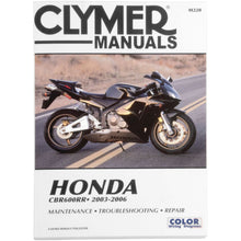 Clymer Manual for Honda CBR600RR '03-'06 [MPN: M220]_122078
