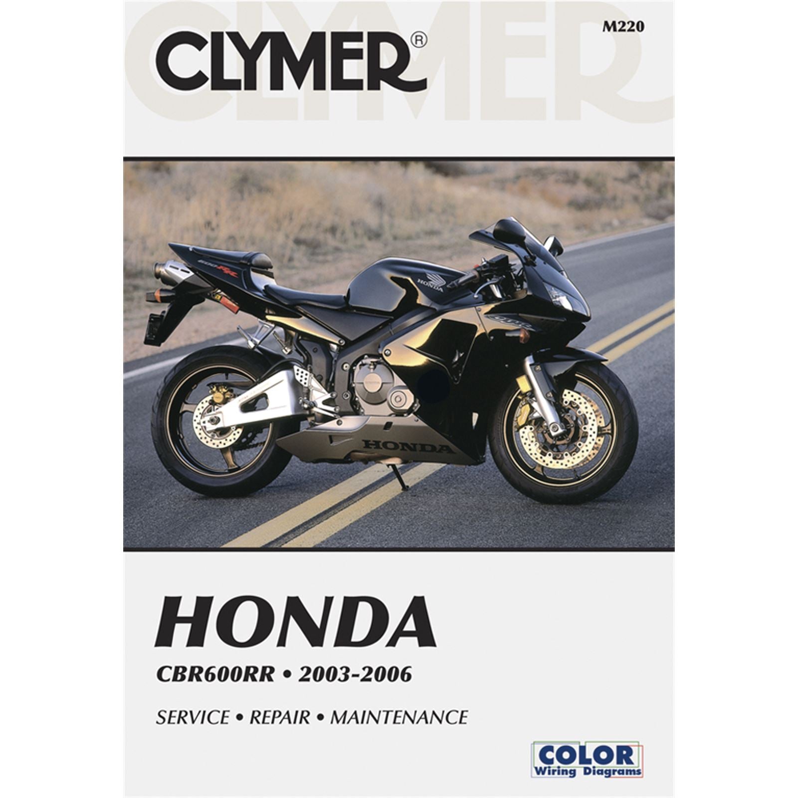 Clymer Manual for Honda CBR600RR '03-'06 [MPN: M220]_359914