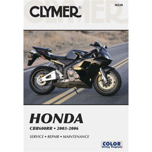 Clymer Manual for Honda CBR600RR '03-'06 [MPN: M220]_359914