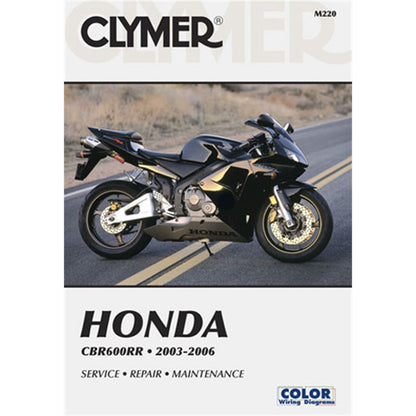 Clymer Manual for Honda CBR600RR '03-'06 [MPN: M220]_562723