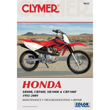 Clymer Manual for Honda XR80R '92-'09 [MPN: M222]_359940