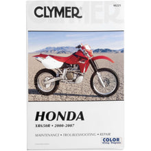 Clymer Manual for Honda XR650R '00-'07 [MPN: M225]_122081