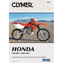 Clymer Manual for Honda XR650R '00-'07 [MPN: M225]_359927