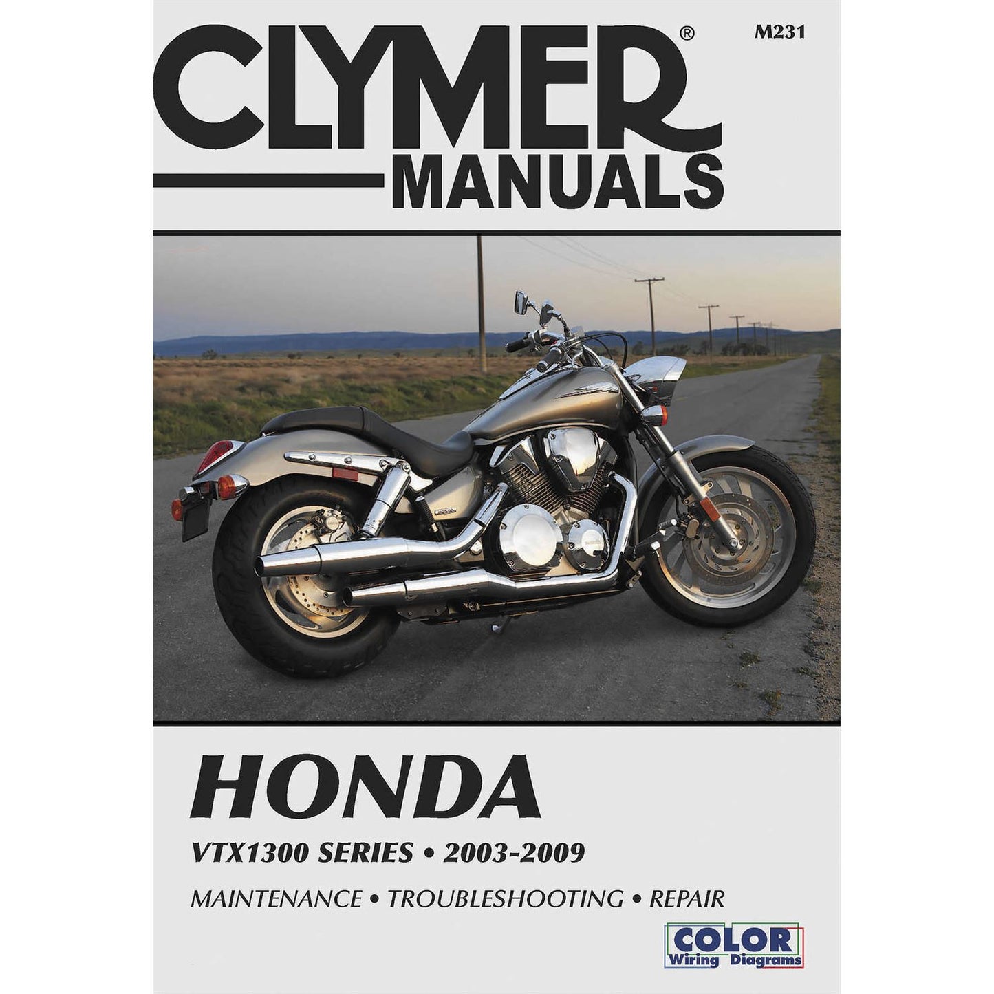 Clymer Manual for Honda VTX1300 '03-'09 [MPN: M231]_122083