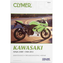 Clymer Manual for Kawasaki Ninja 250R 1988-2011 [MPN: M241]_122084