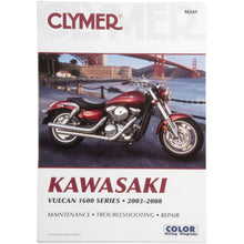 Clymer Manual for Kawasaki Vulcan 1600 '03-'08 [MPN: M245]_122085
