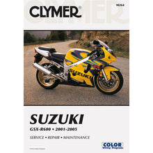 Clymer Manual For Suzuki GSXR600 '01-'05 [MPN: M264]_359915