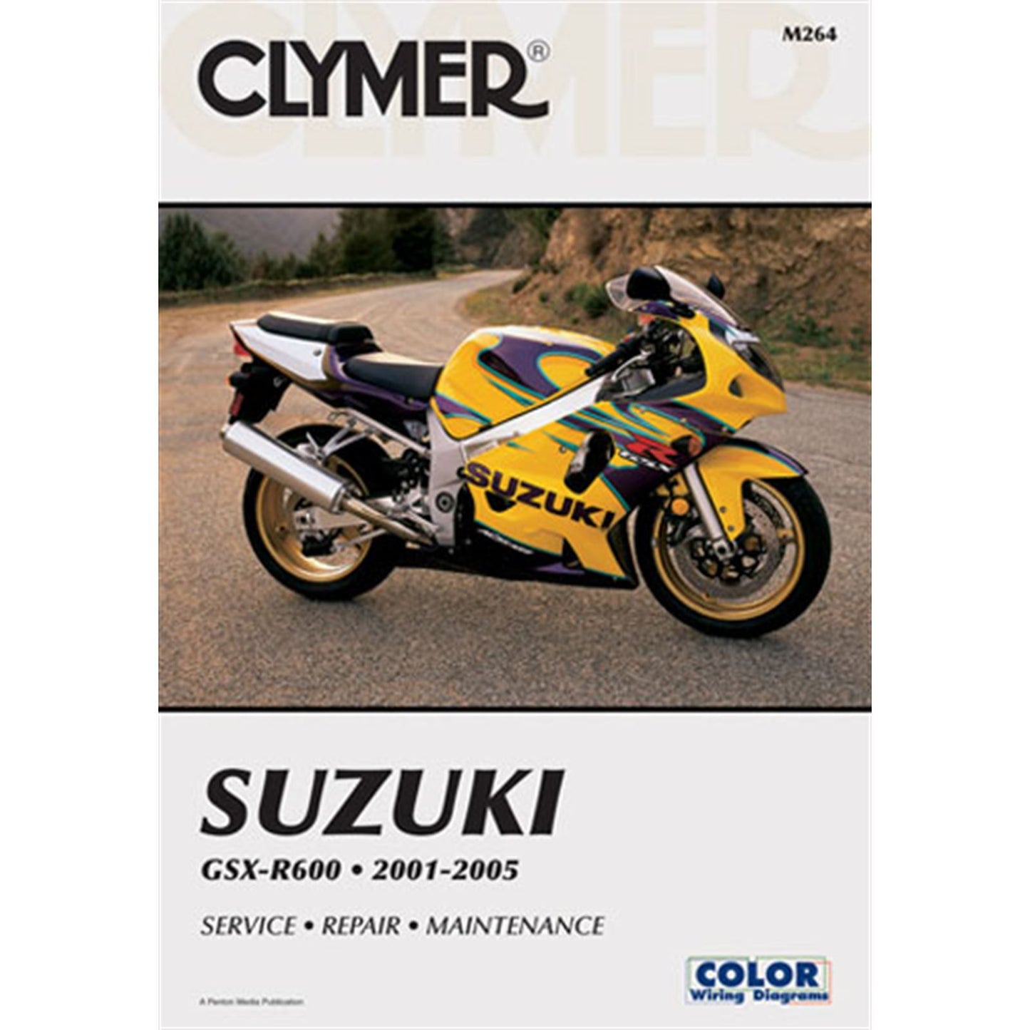Clymer Manual For Suzuki GSXR600 '01-'05 [MPN: M264]_562727