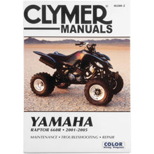 Clymer Manual for Yamaha 660 Raptor [MPN: M280-2]_122097
