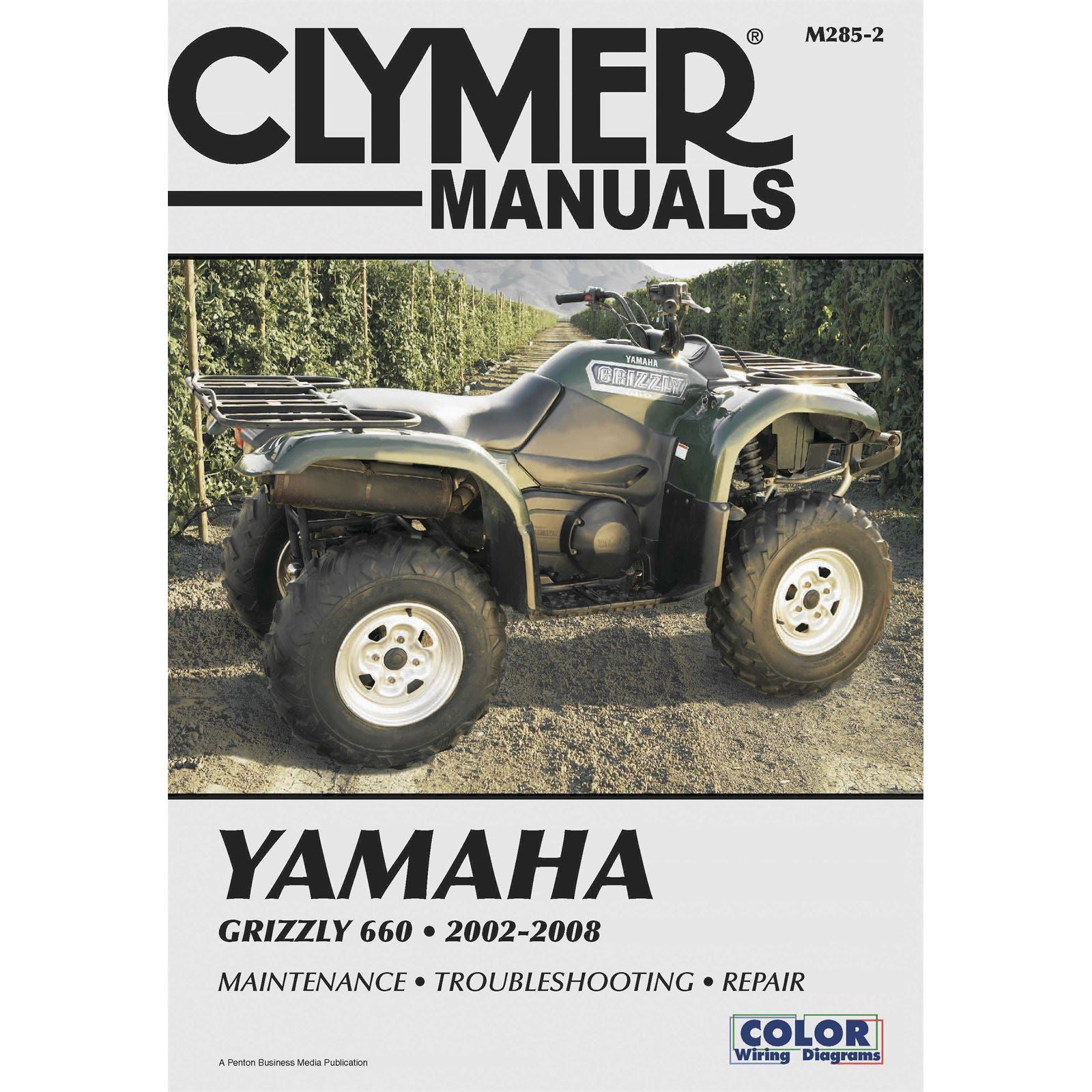 Clymer Manual for Yamaha Grizzly 660 '02-'08 [MPN: M285-2]_122102
