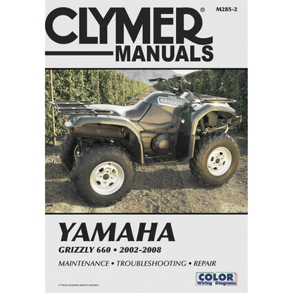 Clymer Manual for Yamaha Grizzly 660 '02-'08 [MPN: M285-2]_122102