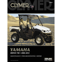Clymer Manual for Yamaha Rhino '08-'12 [MPN: M291]_122105