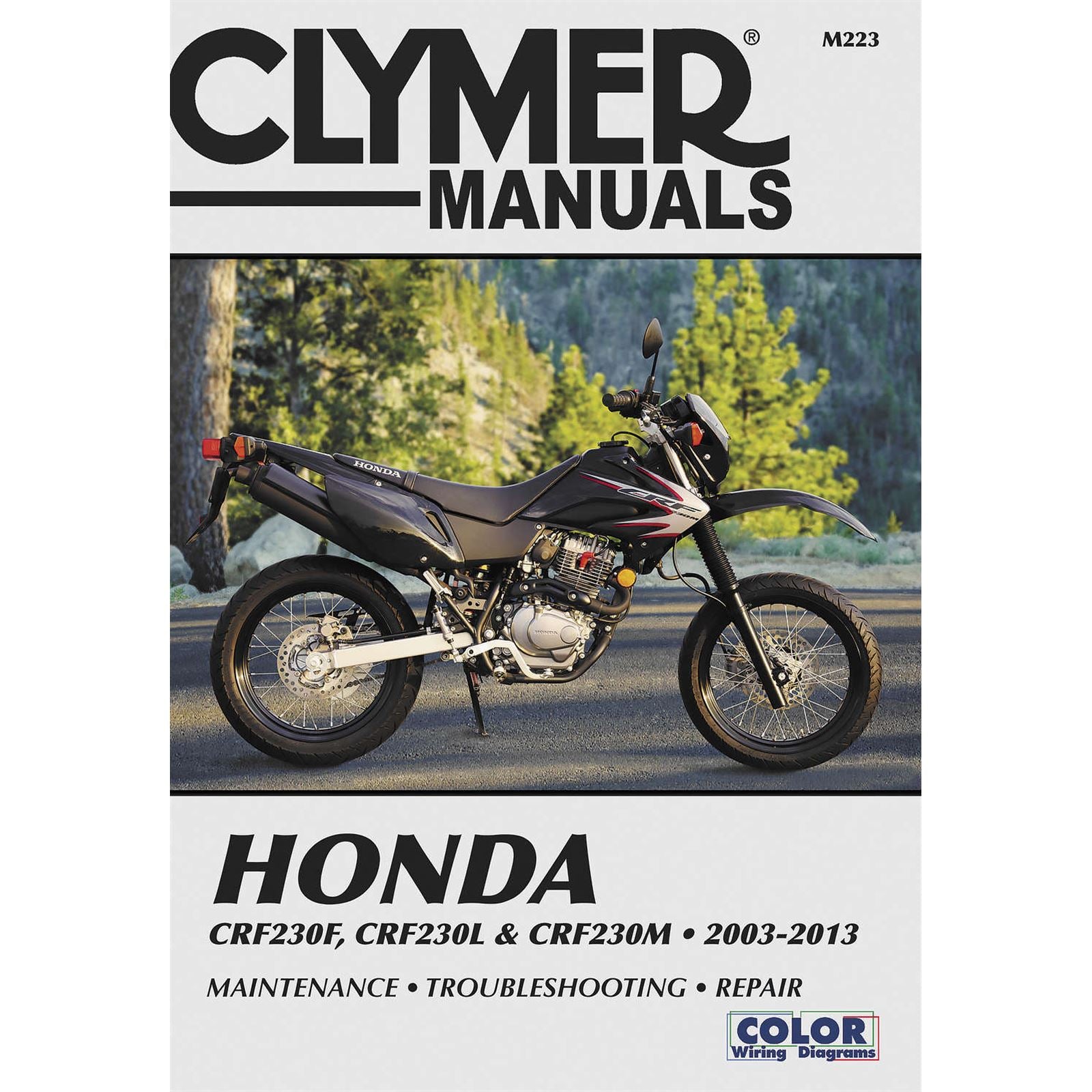 Clymer Manual for Honda CRF230 Series [MPN: M223]_122106