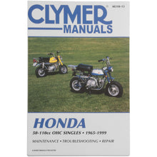 Clymer Manual for Honda 50-110 OHC Singles [MPN: M310-13]_122110