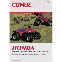 Clymer Manual for Honda ATC TRX Fourtrax [MPN: M311]_122111